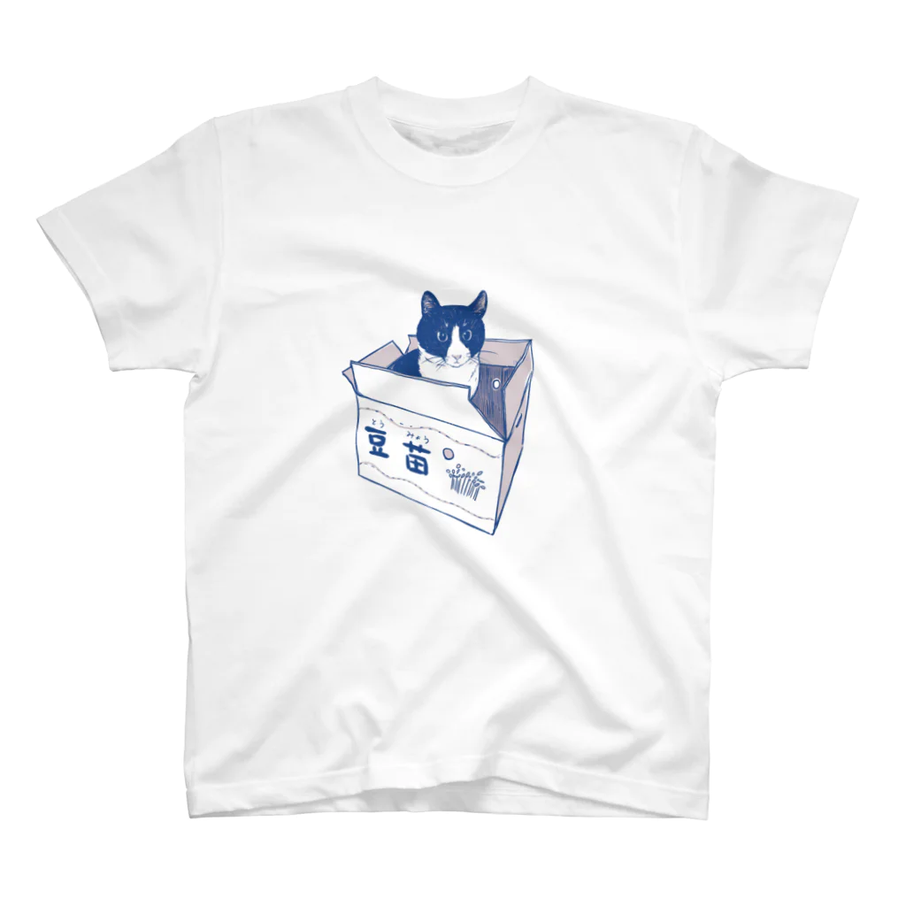 はるさめ商店の段ボール猫 Regular Fit T-Shirt