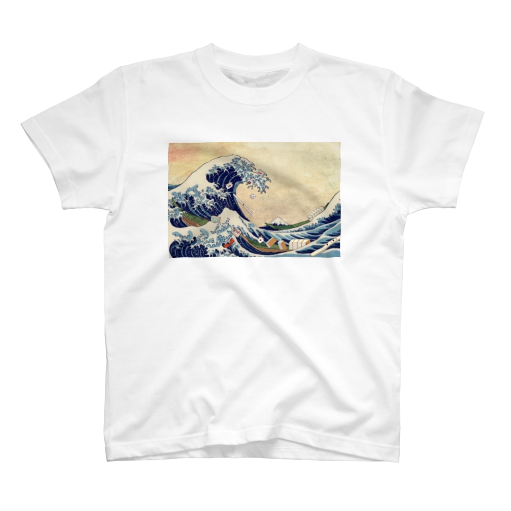 nagaokの海底沖浪裏Tシャツ Regular Fit T-Shirt