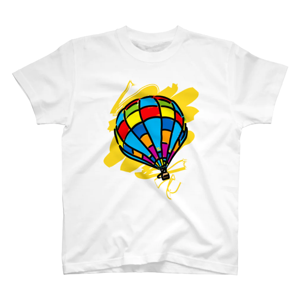 AURA_HYSTERICAのHot_Air_Balloon_Trip スタンダードTシャツ