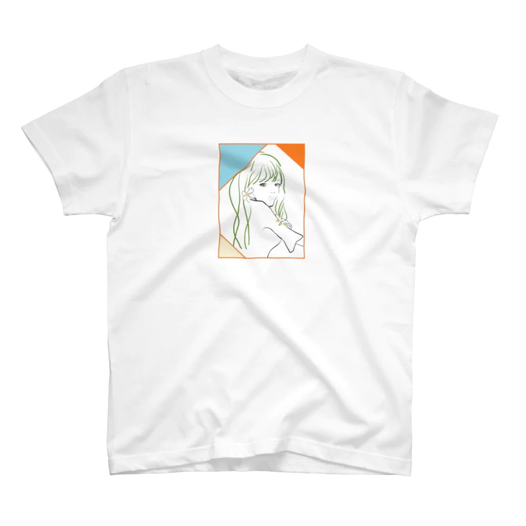 主役は××のクチナシのおんなの子 スタンダードTシャツ