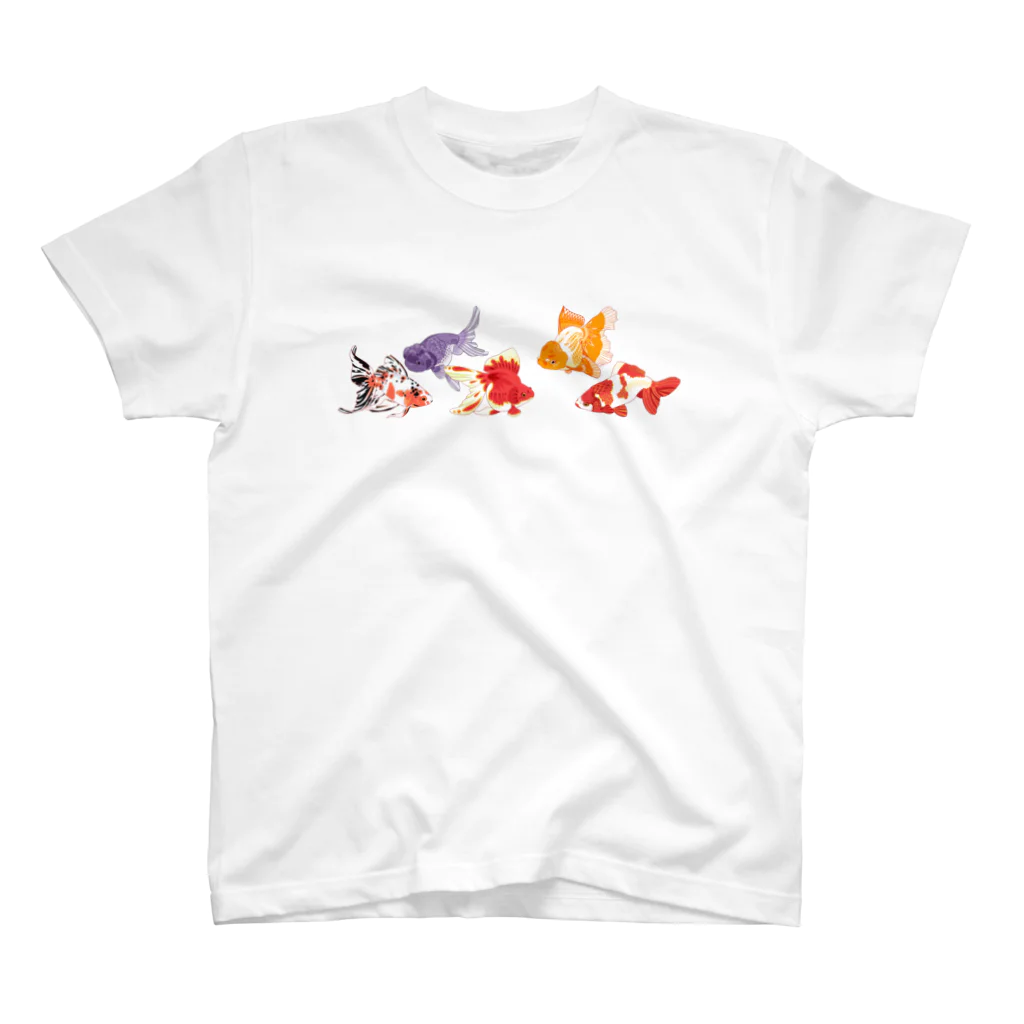 あやるの金魚たち/背景無し Regular Fit T-Shirt