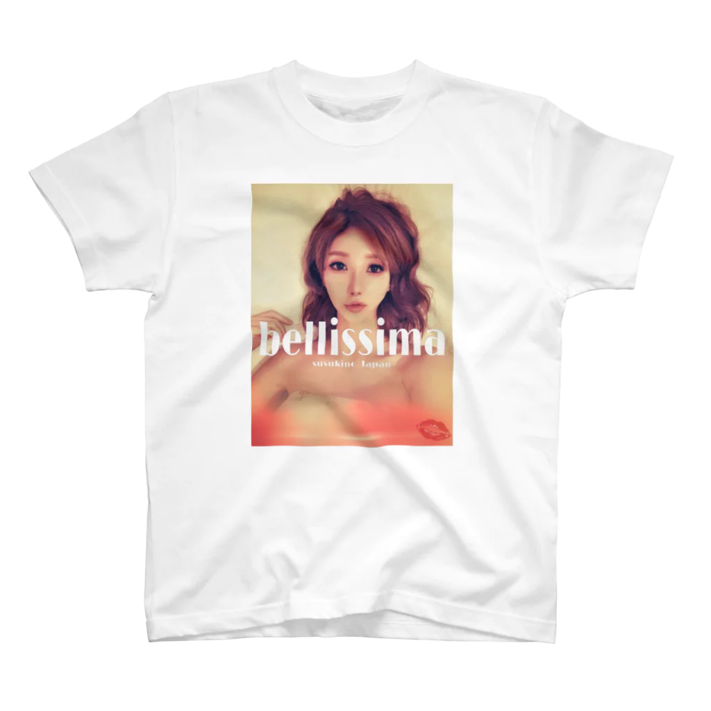 美女TJapan_SusukinoTshirtの@ayu69xoxo 美女T北海道 スタンダードTシャツ