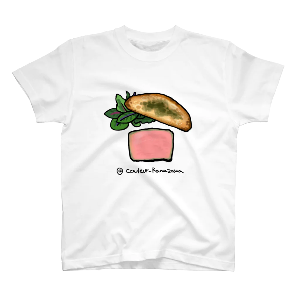 Couleur(クルール)の鶏の白レバーのパテ スタンダードTシャツ