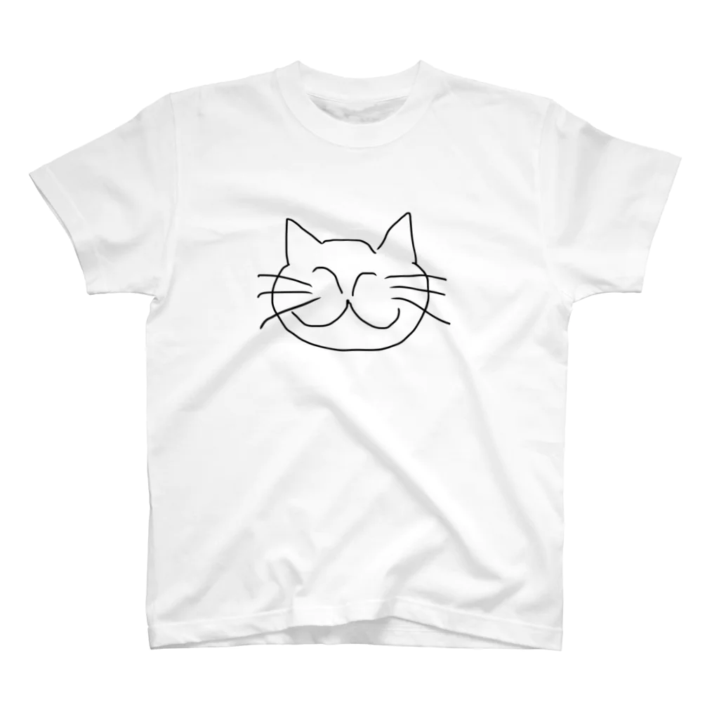 よっしー🐱のねこの絵 にゃーん スタンダードTシャツ