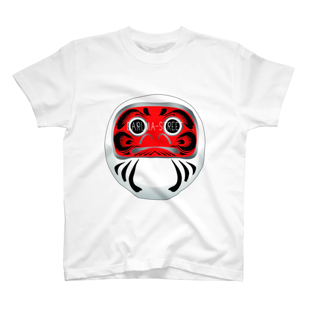 ちゅうらaka本田 蛇ノ目のDARUMA-STREET Regular Fit T-Shirt