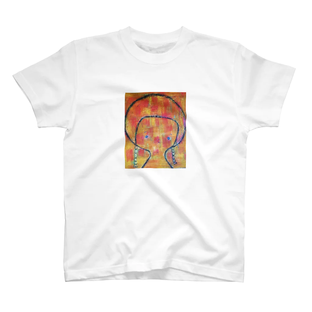okaka-yamabokkoの虹色のワンピース Regular Fit T-Shirt