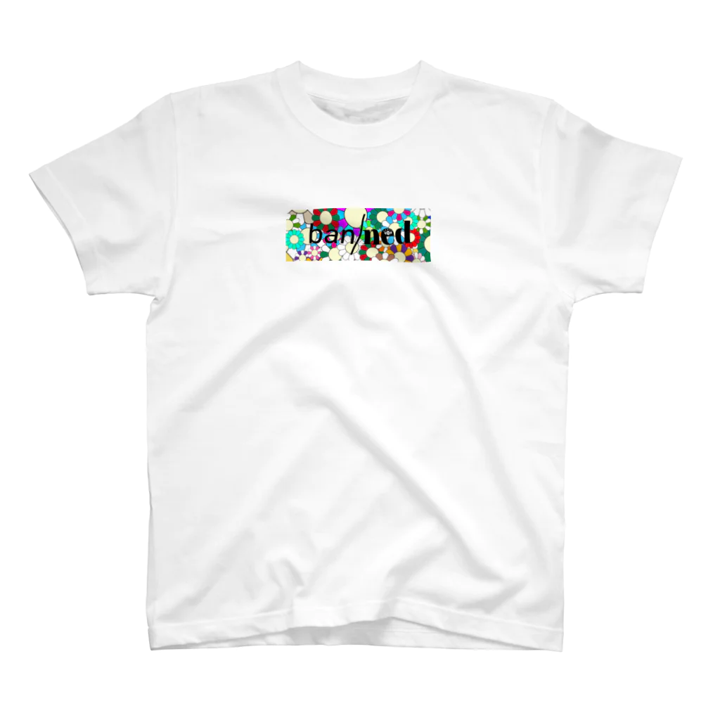 bannedのbanned flowerLUSH スタンダードTシャツ