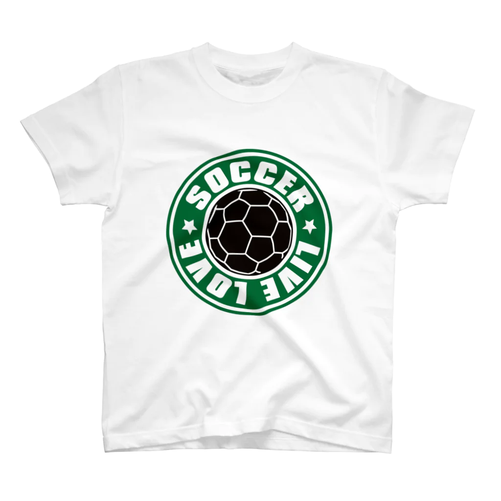 AURA_HYSTERICAのLL_SOCCER スタンダードTシャツ