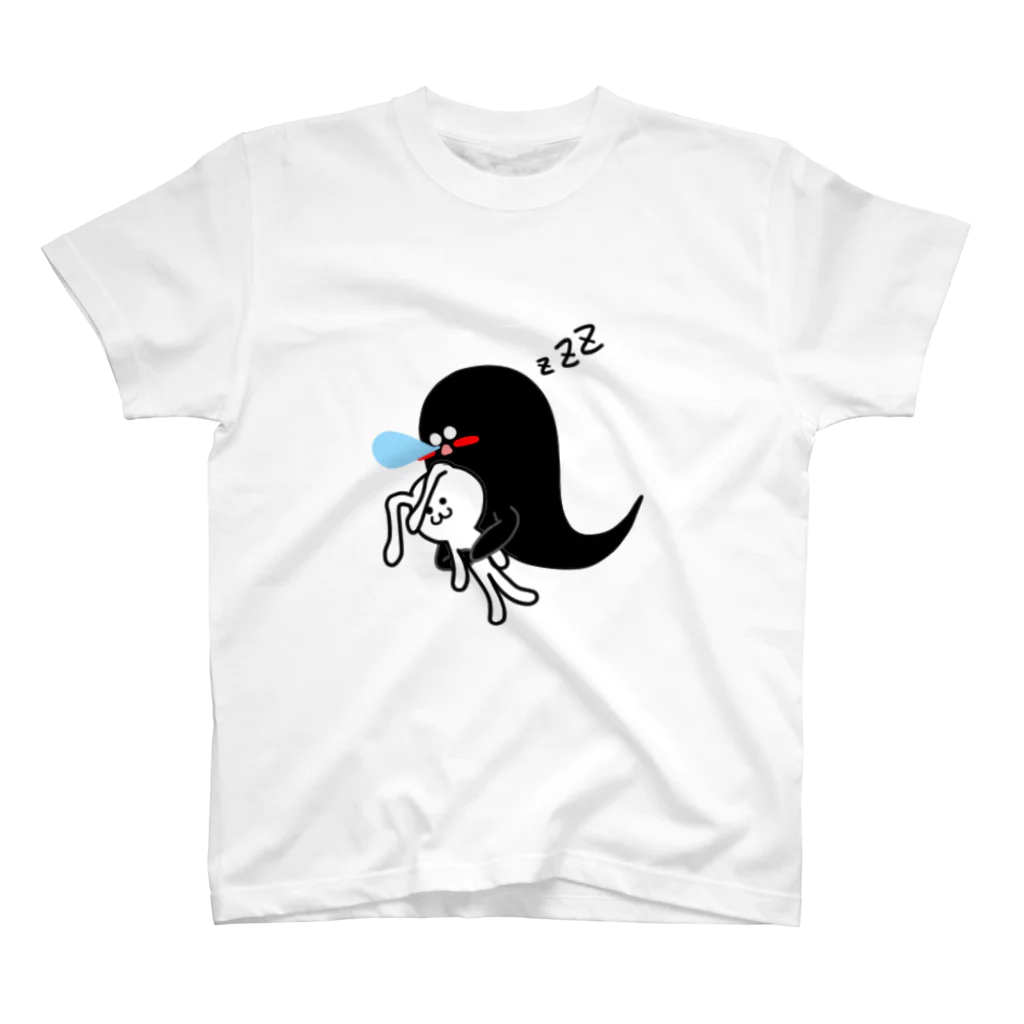 yoshitoのくろまる（眠る） スタンダードTシャツ