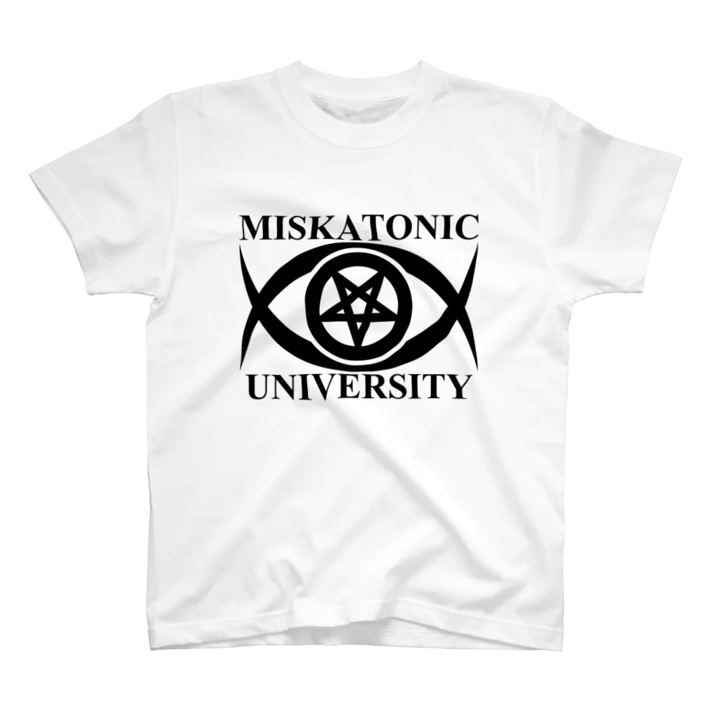 AURA_HYSTERICAのMISKATONIC UNIVERSITY スタンダードTシャツ