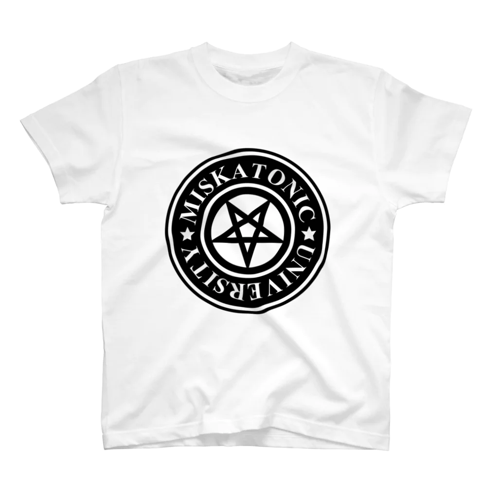 AURA_HYSTERICAのMISKATONIC UNIVERSITY スタンダードTシャツ