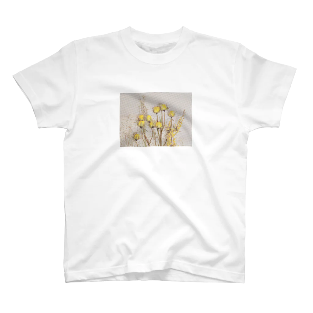 momo shopのFlower photo print series Regular Fit T-Shirt