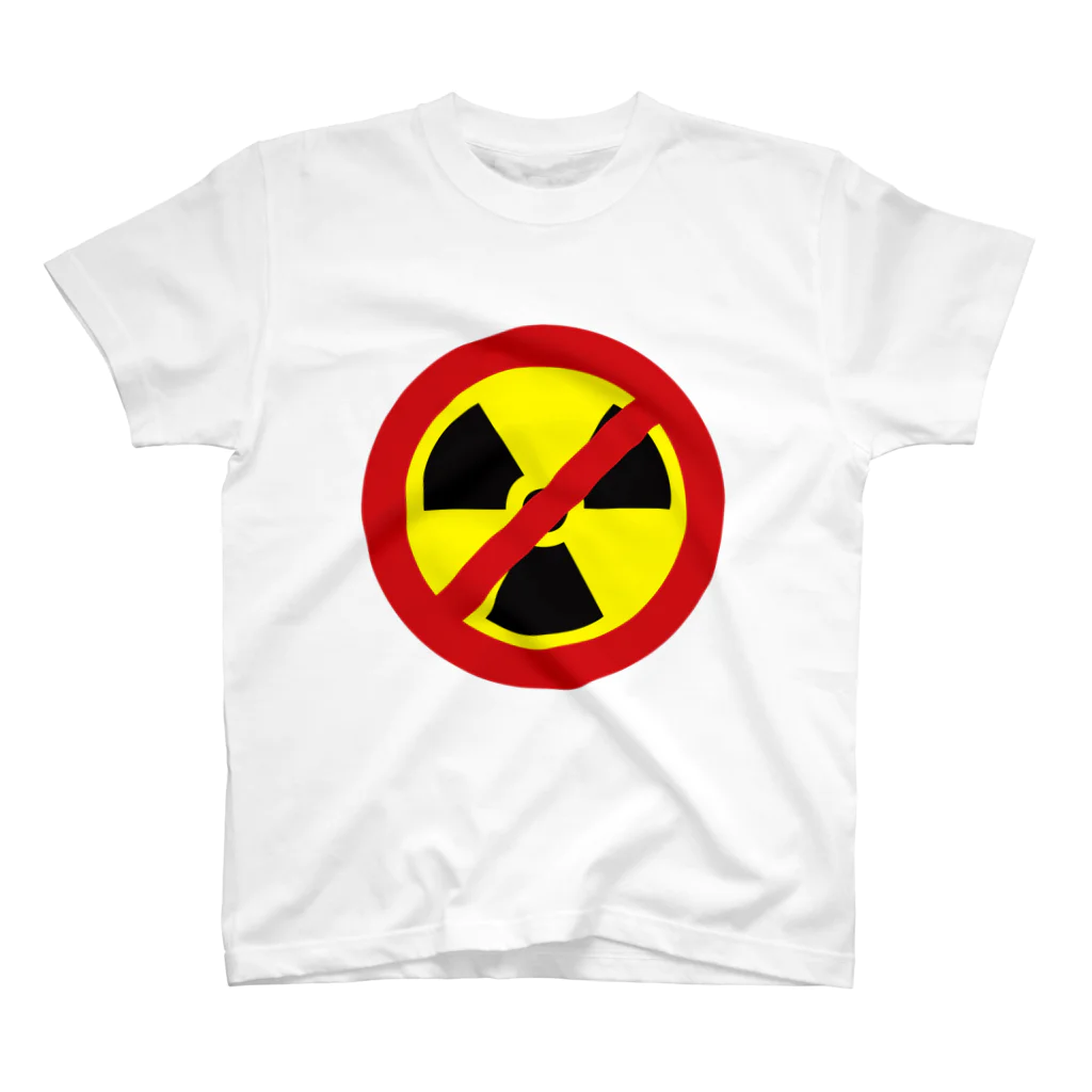 AURA_HYSTERICAのNO_NUKES スタンダードTシャツ