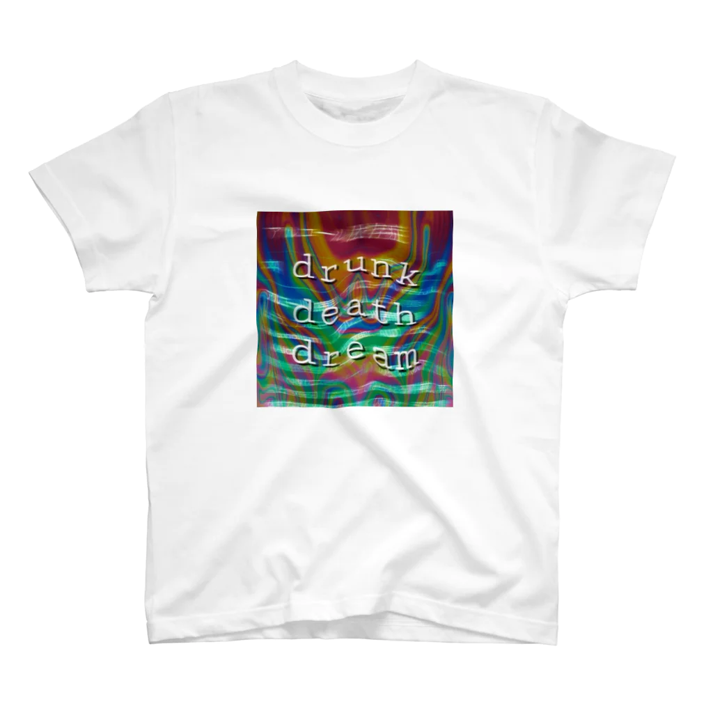 Drunk Death DreamのDDD logo スタンダードTシャツ