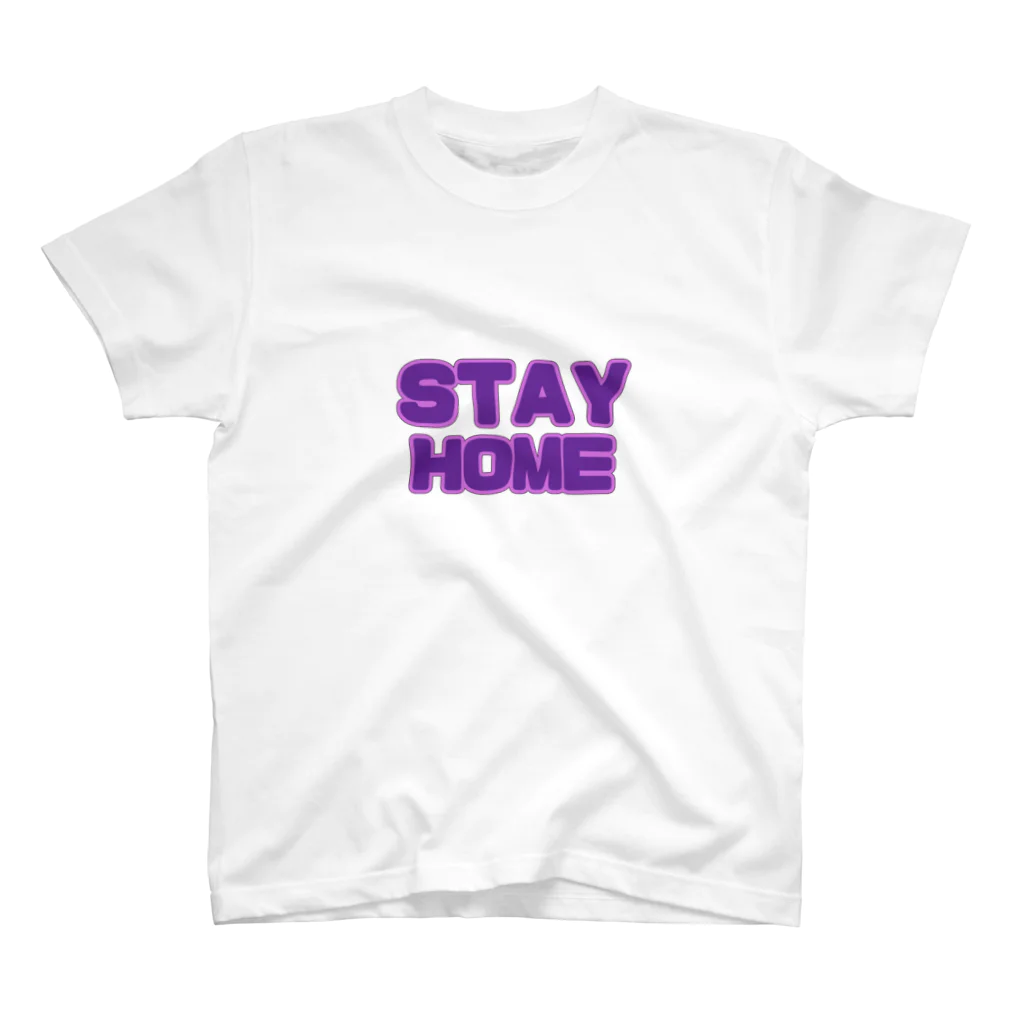 shottaro's roomのSTAY HOME スタンダードTシャツ