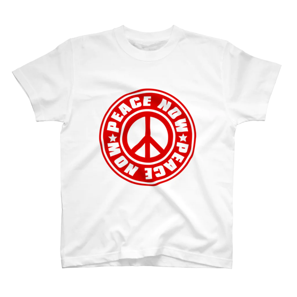 AURA_HYSTERICAのPEACE_NOW Regular Fit T-Shirt