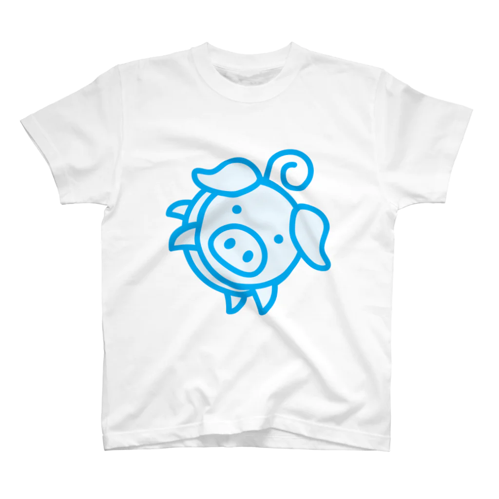 AURA_HYSTERICAのPiggy スタンダードTシャツ