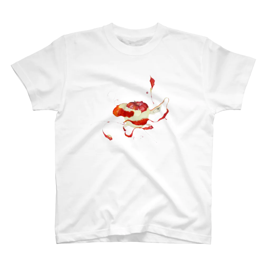 MEG♀のりんごの絵。 Regular Fit T-Shirt