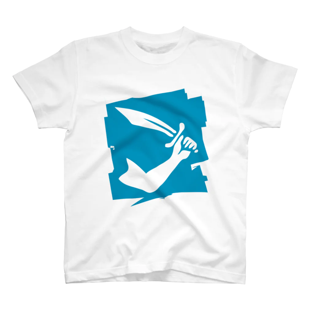 AURA_HYSTERICAのPIRATE_FLAG Regular Fit T-Shirt