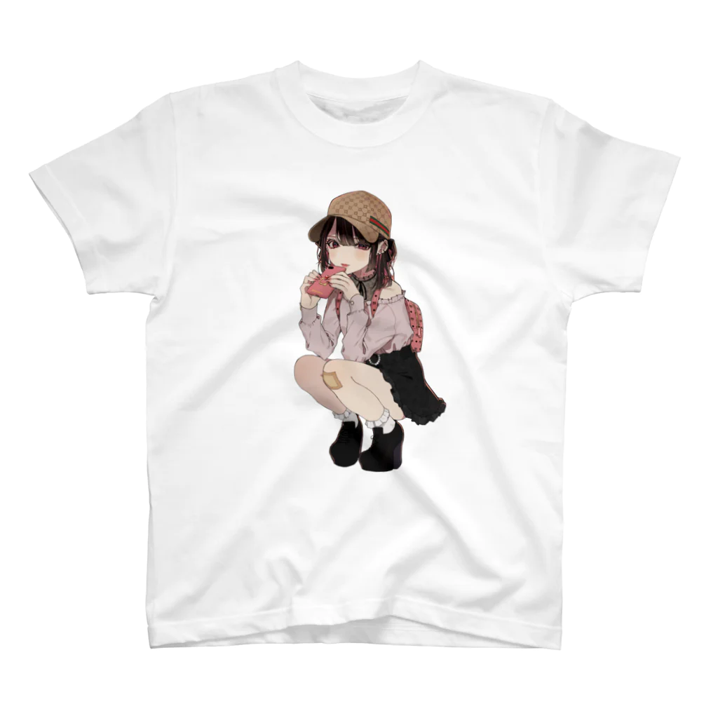 HAMU 'shopのごめんへらちゃん スタンダードTシャツ