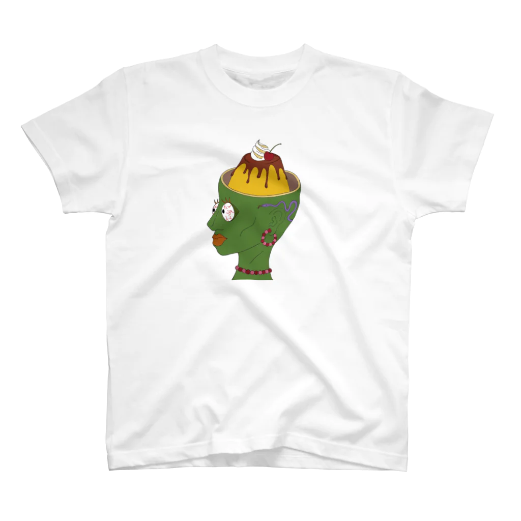梨子の脳味噌プリンちゃん Regular Fit T-Shirt