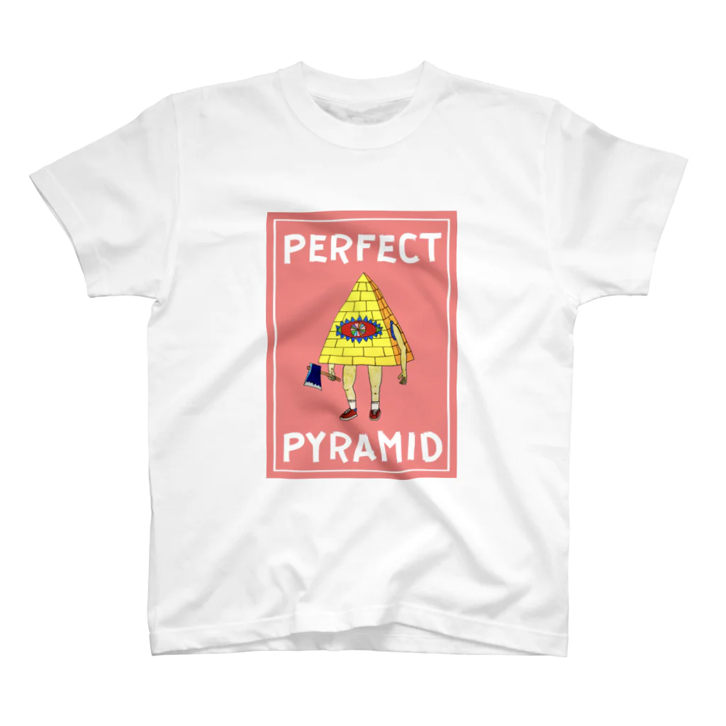 微4°の架空のバンドTーPERFECT PYRAMID  スタンダードTシャツ