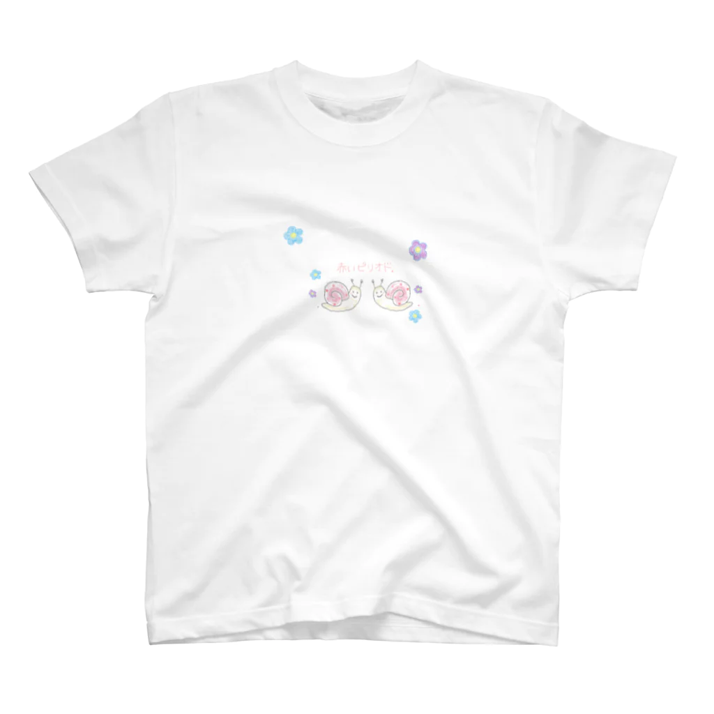 赤いピリオド.の赤いピリオド スタンダードTシャツ