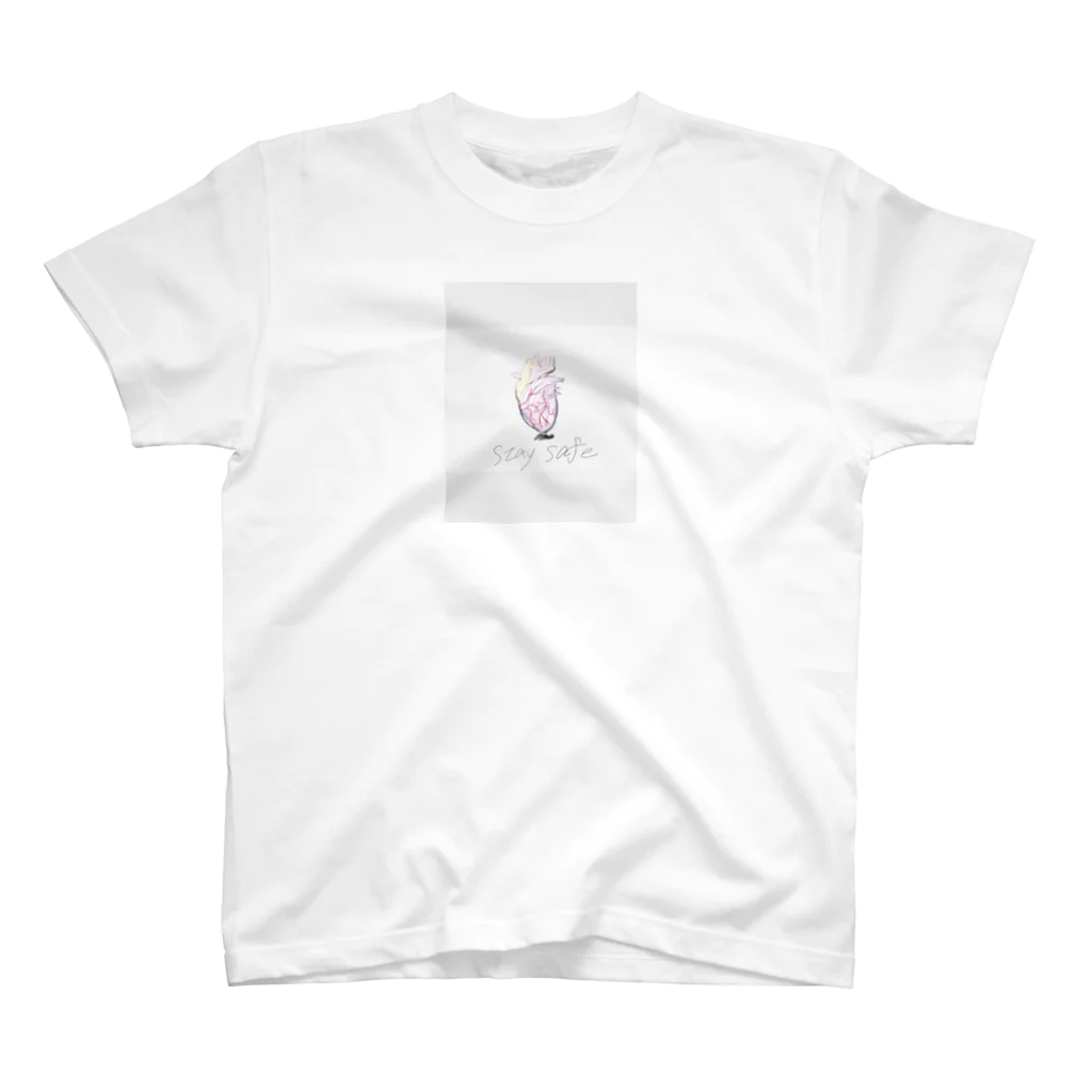 YODACAのStay safe スタンダードTシャツ