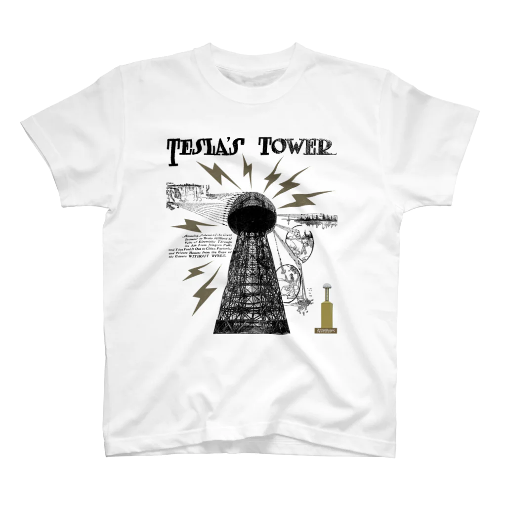 apocalypsisのTesla Tower スタンダードTシャツ