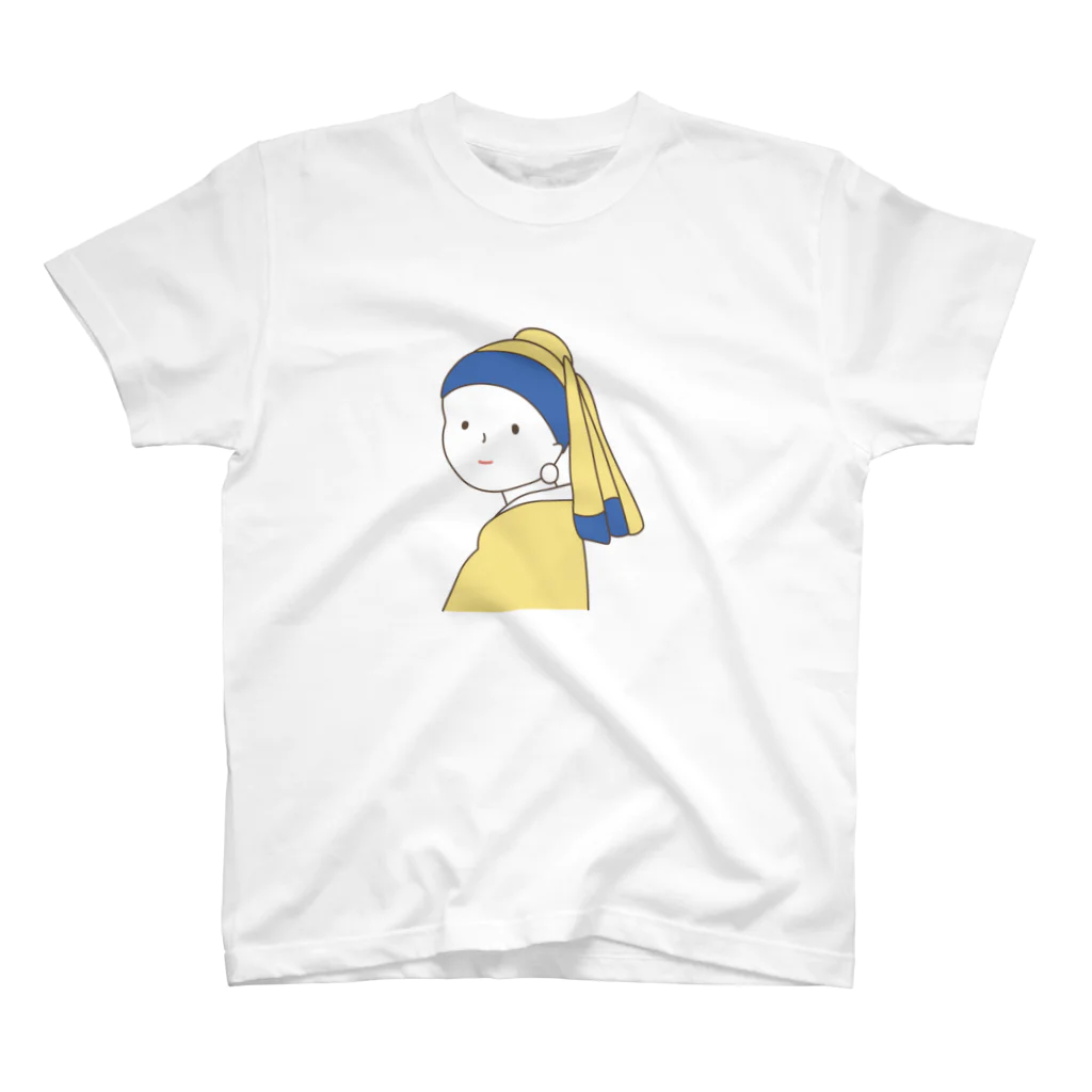 shioriのゆるゆるフェルメール Regular Fit T-Shirt
