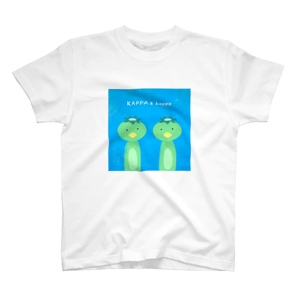 demiのかっぱくんとカッパくん スタンダードTシャツ