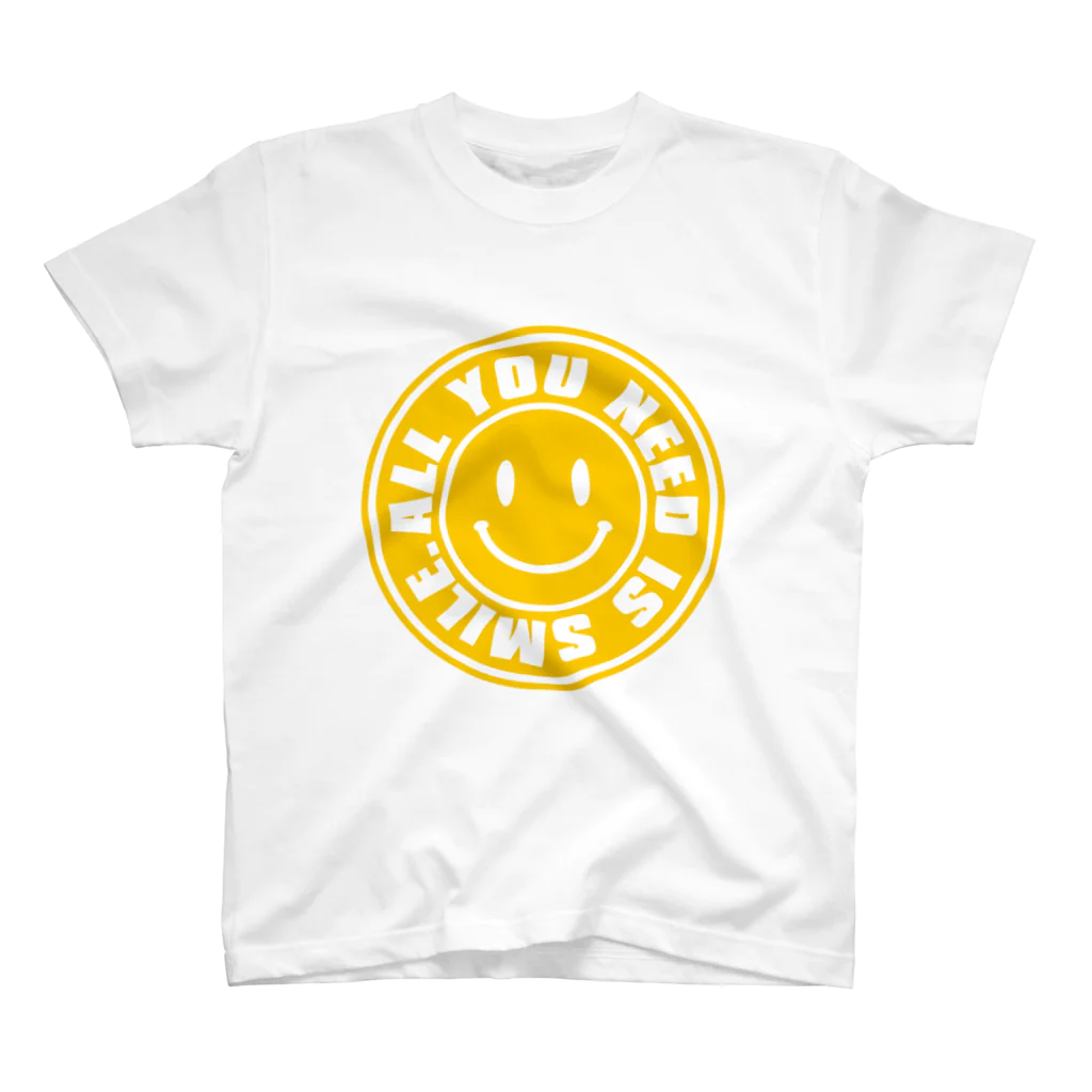 AURA_HYSTERICAのALL YOU NEED IS SMILE. スタンダードTシャツ