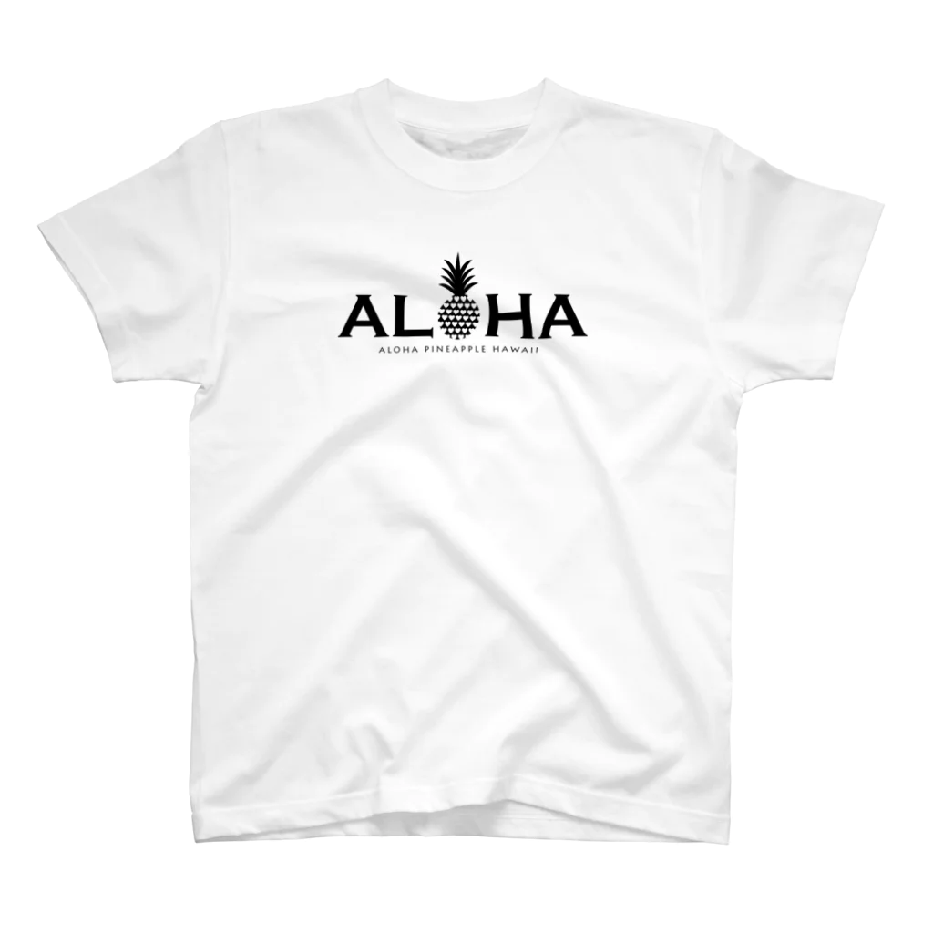 aloha_pineapple_hawaiiのパイナップル 15（heart） Regular Fit T-Shirt