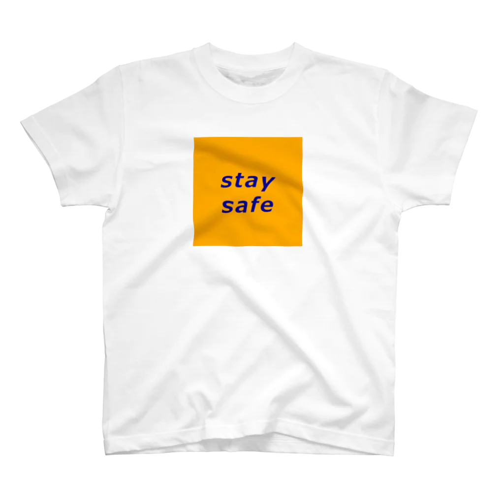 itsumo_nemuiのstay safe スタンダードTシャツ