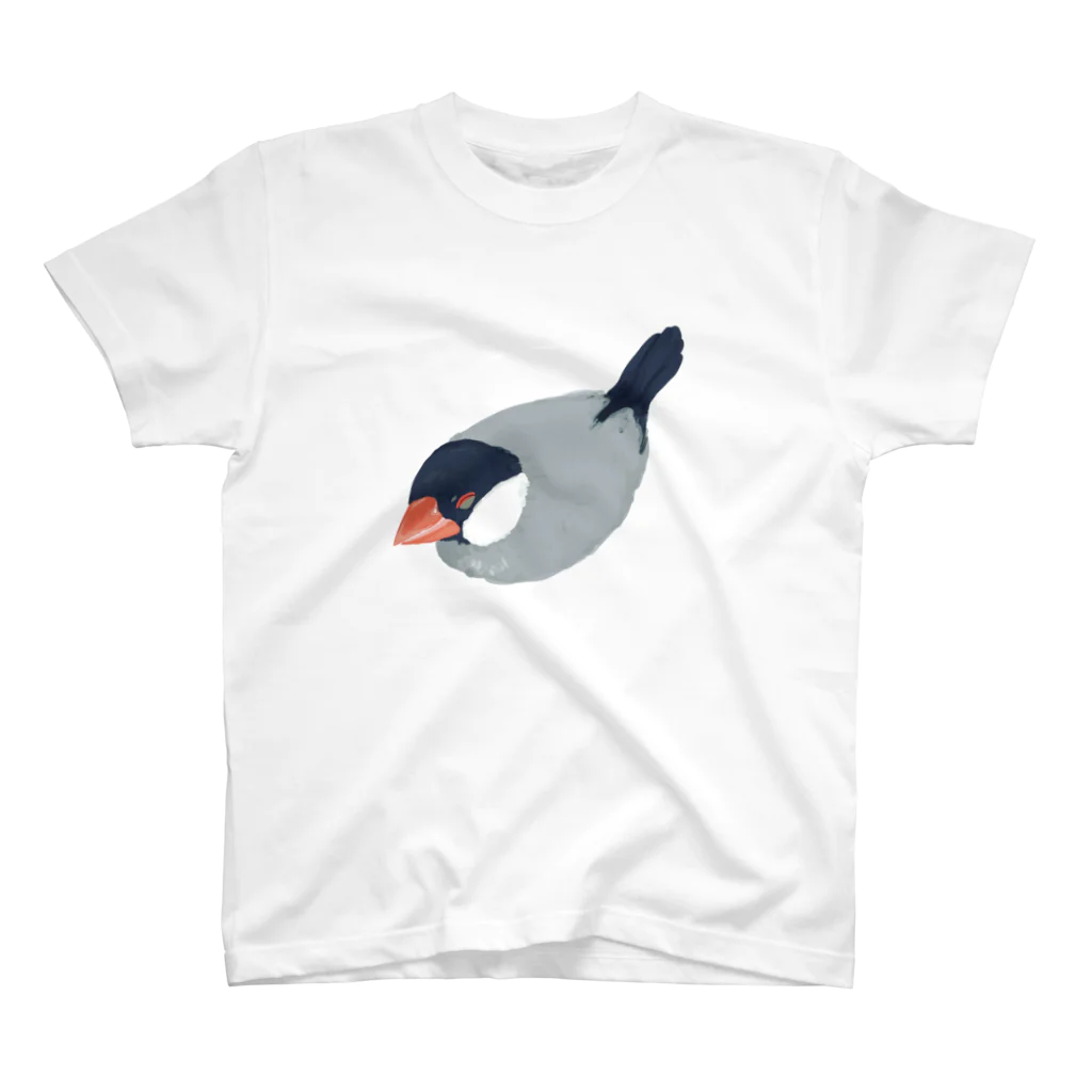 ブンチョのずんだのフクフク文鳥 Regular Fit T-Shirt