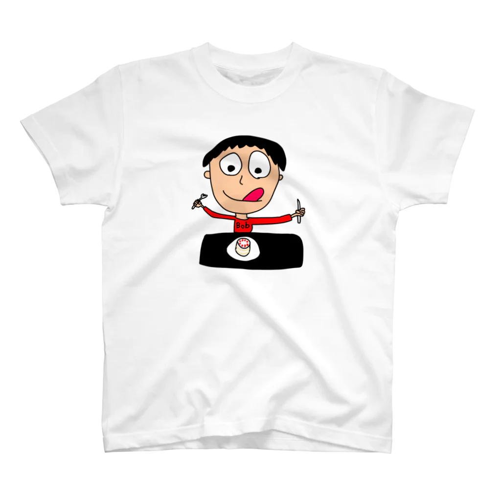 Bob's houseの誕生日Bob Regular Fit T-Shirt