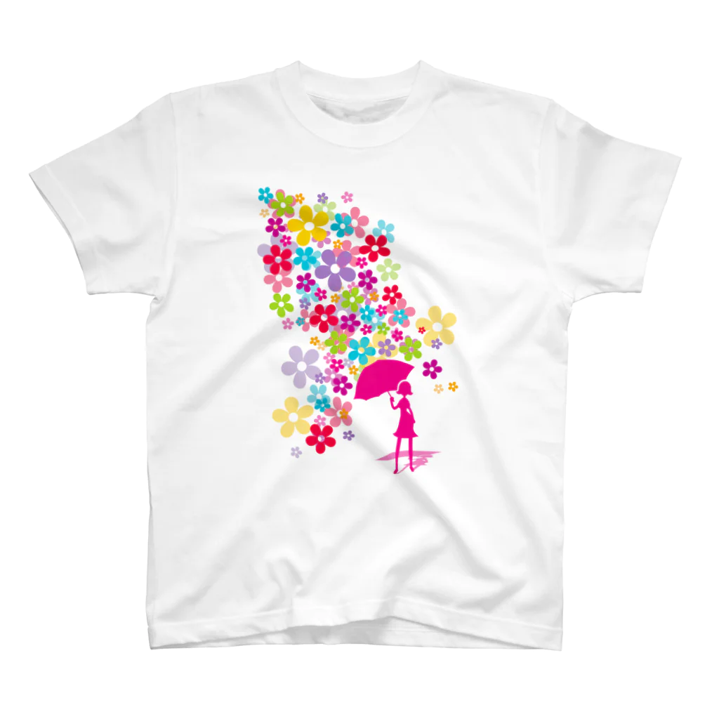 AURA_HYSTERICAのBlossom_Breeze Regular Fit T-Shirt
