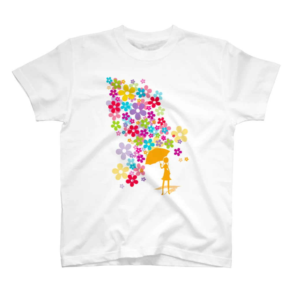 AURA_HYSTERICAのBlossom_Breeze スタンダードTシャツ