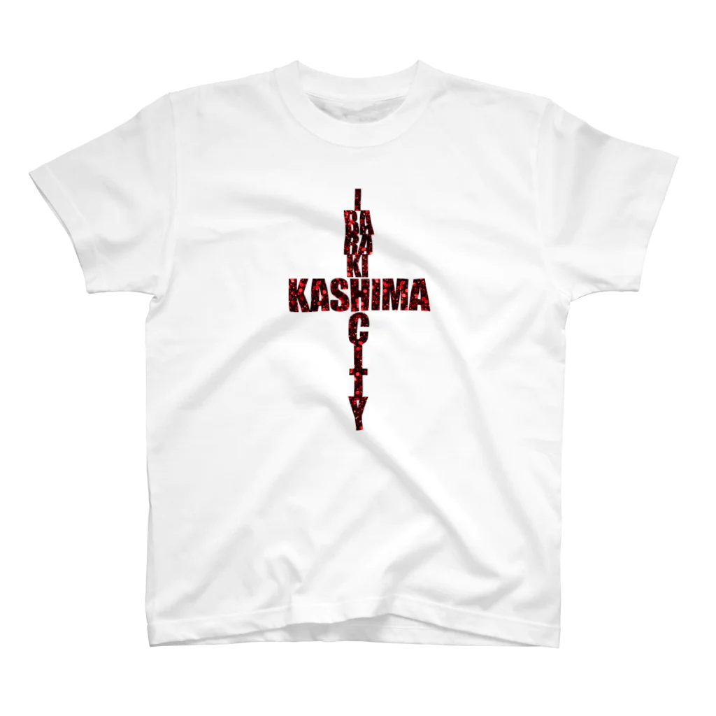 TAKUYA DESIGN WORKSのIBARAKI KASHIMA CITY Ver.3 スタンダードTシャツ