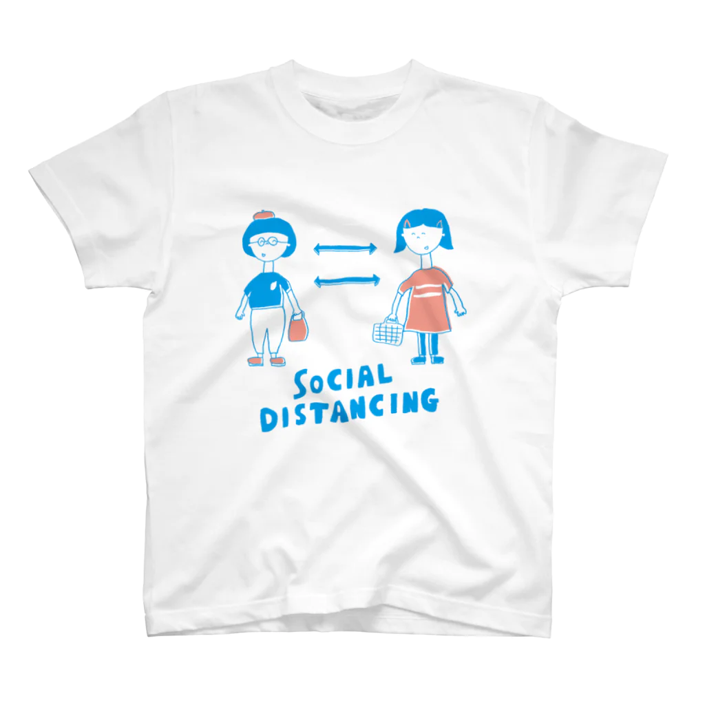 DECORのSocial Distancing スタンダードTシャツ