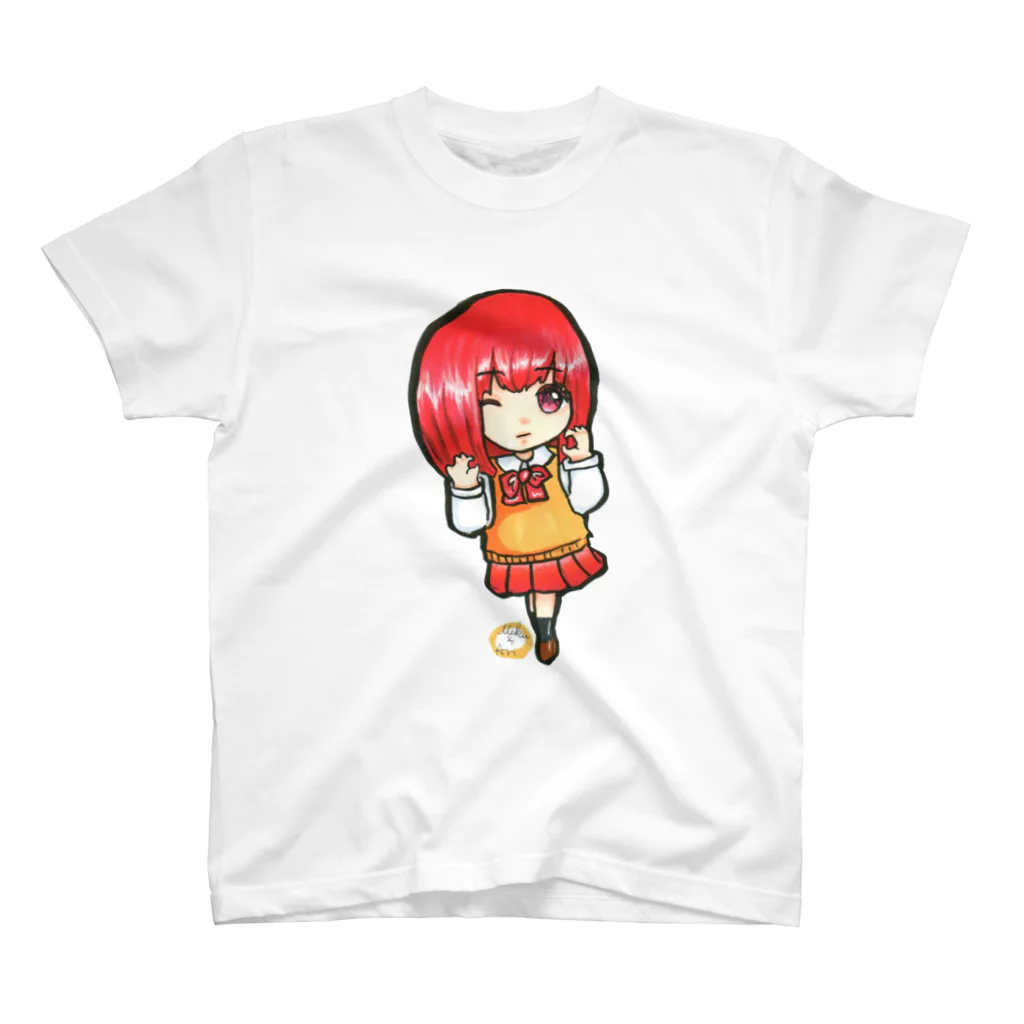 ＊あり＊の虹色創世記のあさひ単体(みくさんコラボ) スタンダードTシャツ