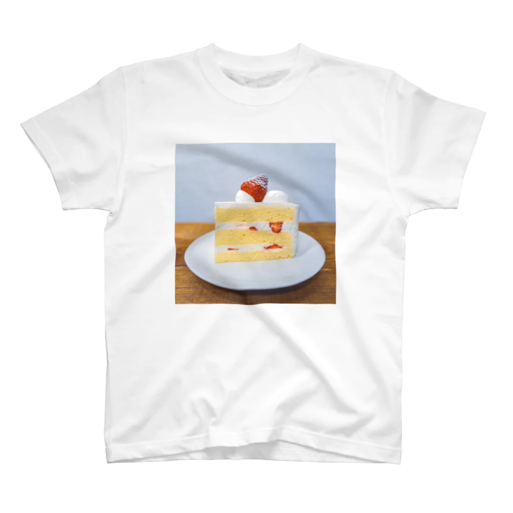 ｻﾝｼｮｸ.のケーキ！ [スクエア] Regular Fit T-Shirt