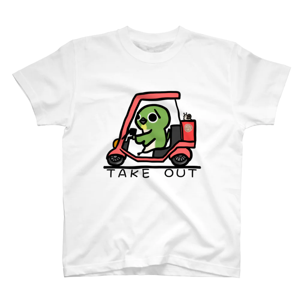 庭にくるコトリからのTAKE OUT　マーク Regular Fit T-Shirt