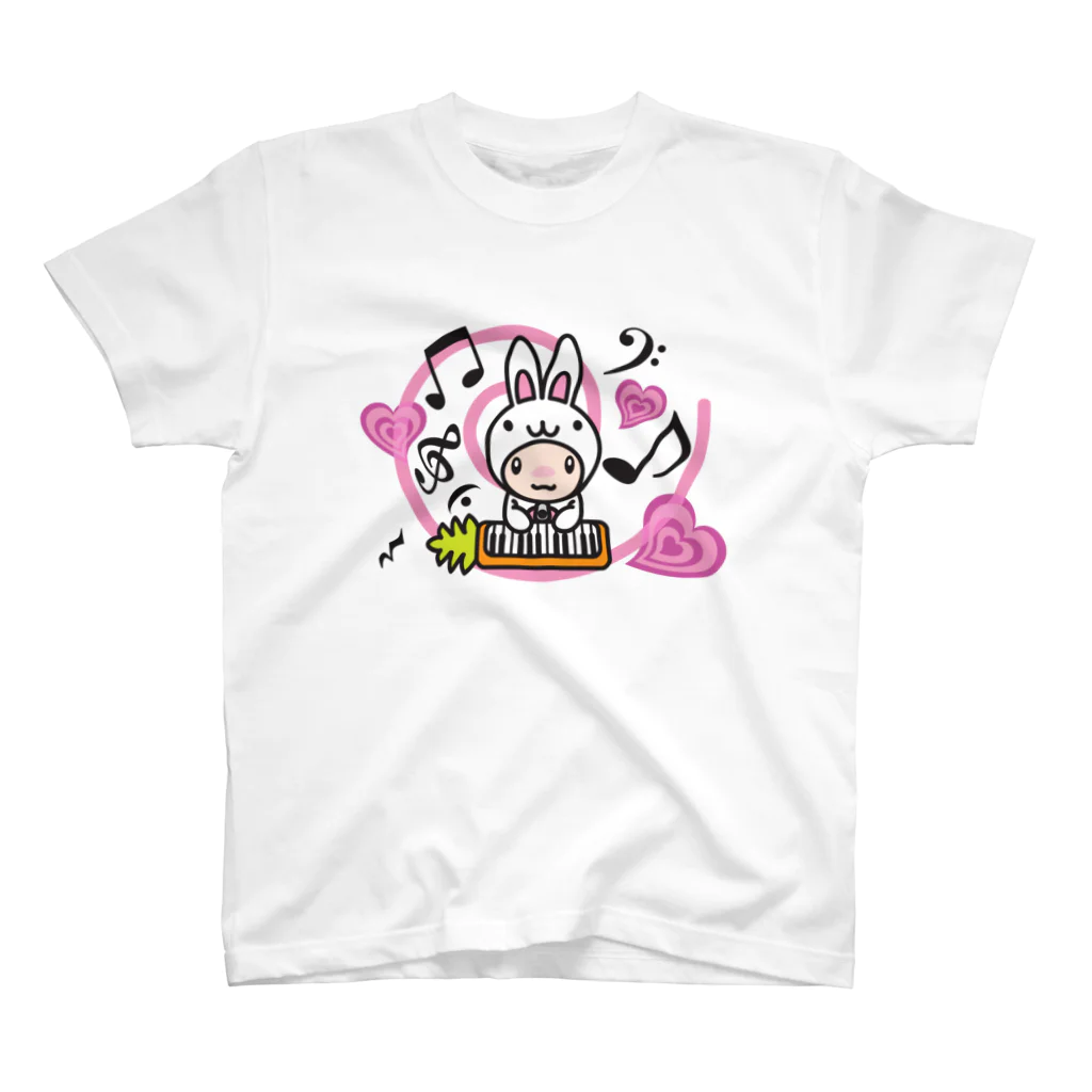 AURA_HYSTERICAのうさぎめそっど スタンダードTシャツ