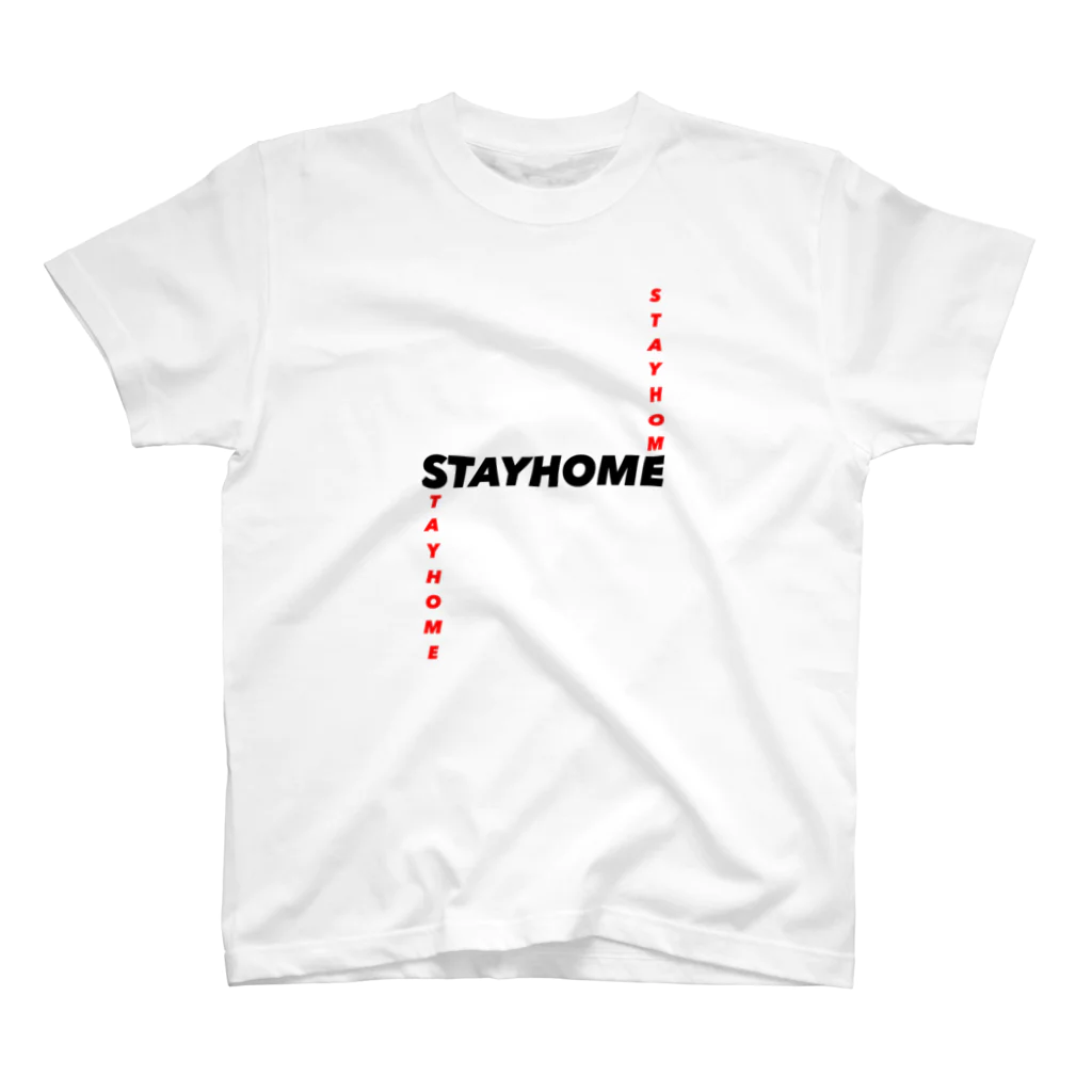 Happyland_のSTAY HOME〜家で過ごそう〜 Regular Fit T-Shirt