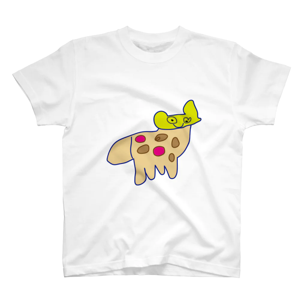 ふぁんたのちびっ子画伯のらくがき「しか」 スタンダードTシャツ