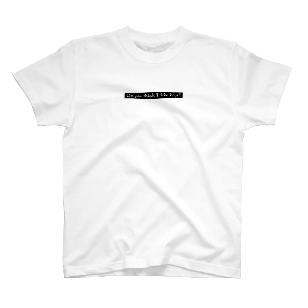 SpindleのDo you think I like boys? Regular Fit T-Shirt