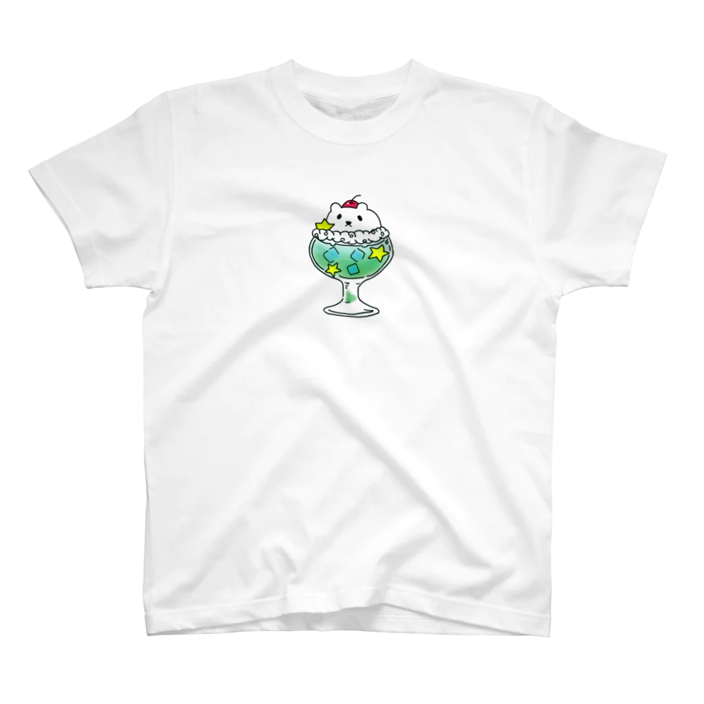 💤ゆめみごこち💤のクリームくまさん スタンダードTシャツ