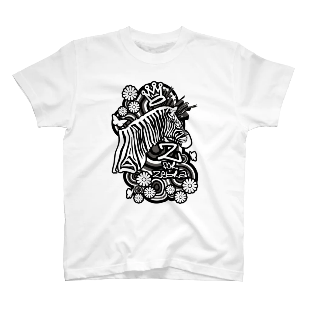 AURA_HYSTERICAのZ for Zebra スタンダードTシャツ