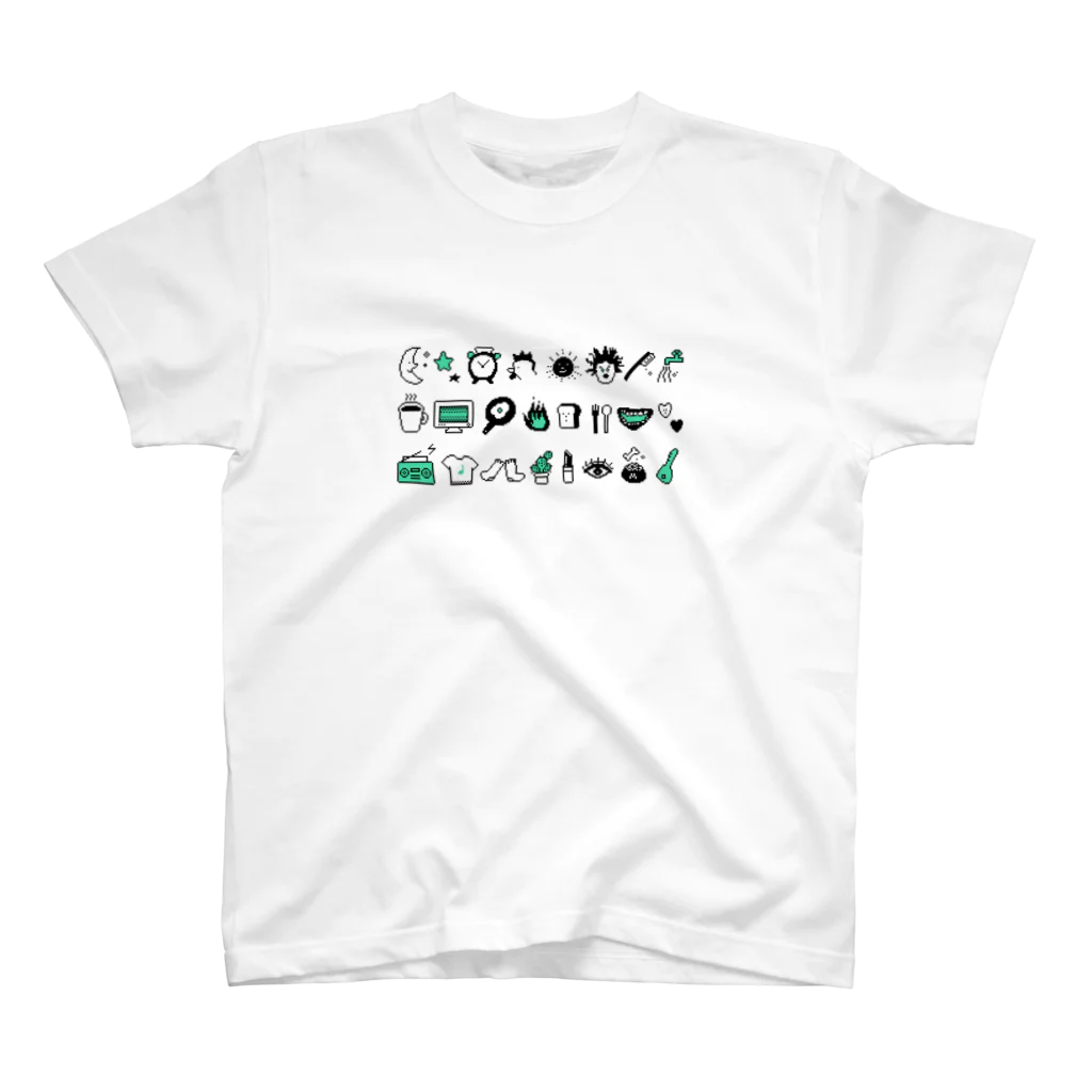 sanaenvyのモーニングルーティン スタンダードTシャツ